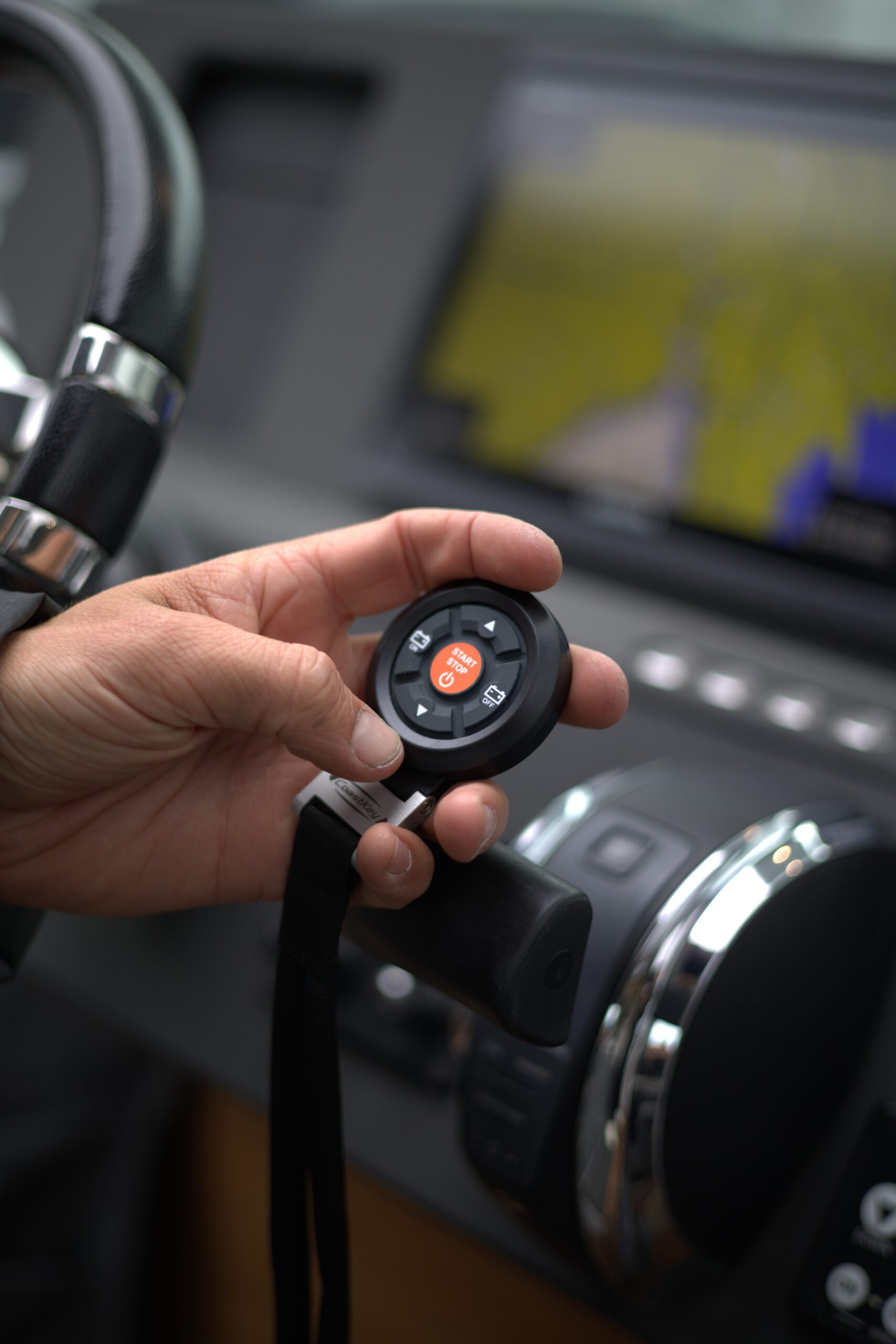 CoastKey Premium Plus Mercury with control of BEP battery switches
